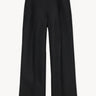Linen suit trousers Black PINXIT EU 36