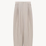 Textured striped linen trousers PINXIT