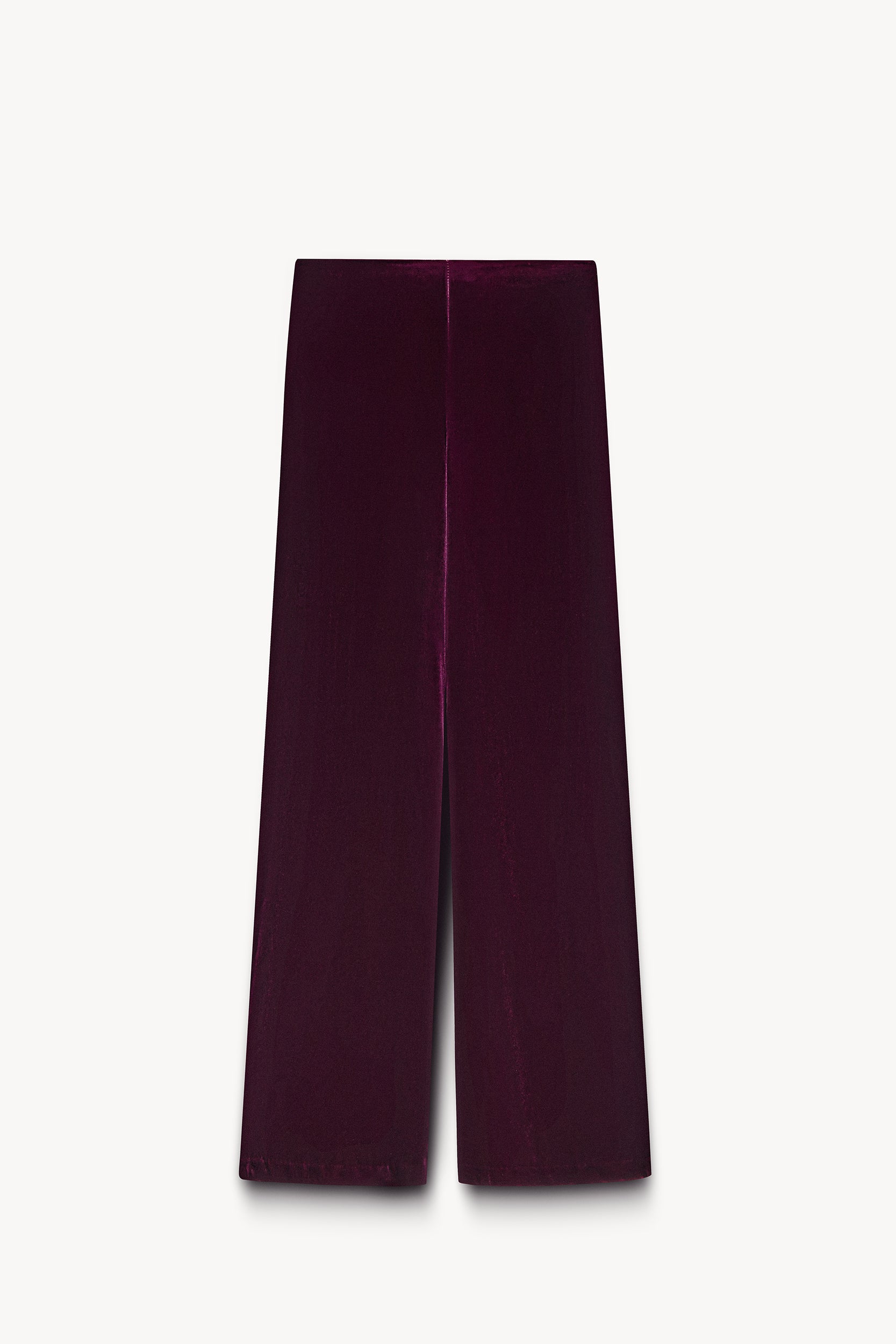 Velvet trousers Bordeaux red PINXIT EU 34