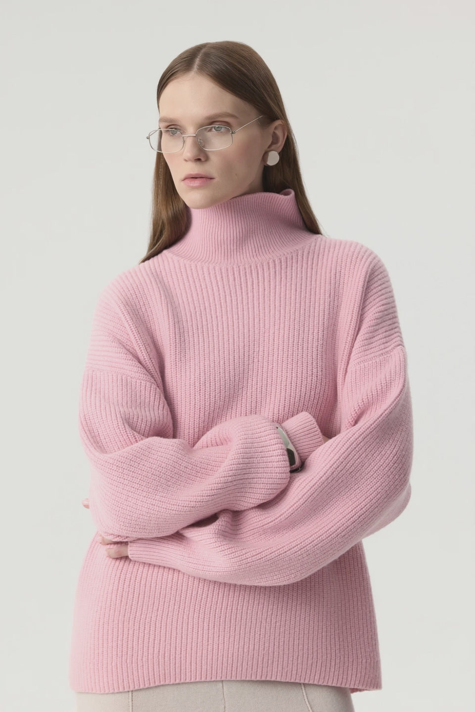 Oversized wool and cashmere sweater PINXIT